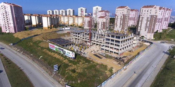 İlkadım’ın binası yükseliyor