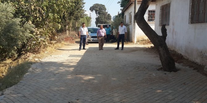 Hacıveliler’deki yollar yenileniyor