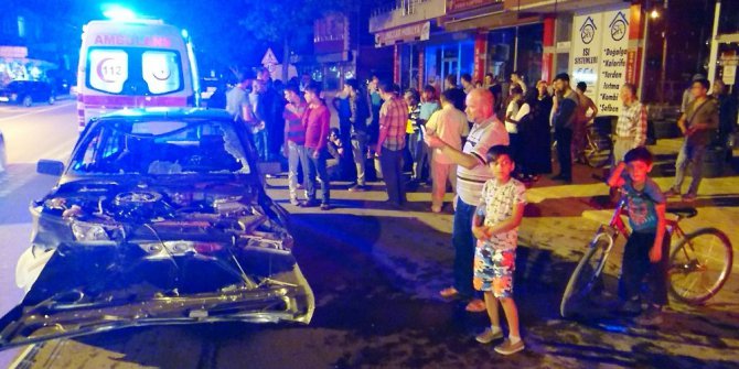 Kazayı film izler gibi izlediler