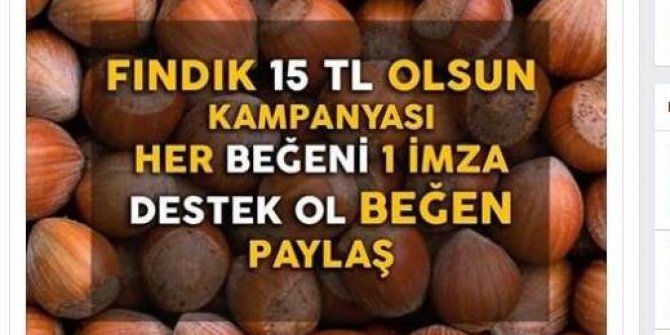 Üreticilerden ’15 lira’ kampanyası