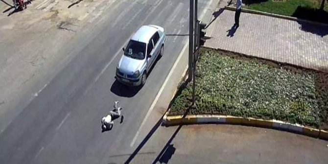 Adıyaman’da trafik kazaları MOBESE kameralarına yansıdı