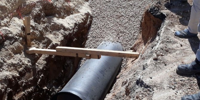 Su kaybına neden olan borular değişiyor