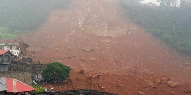 Sierra Leone’de toprak kayması