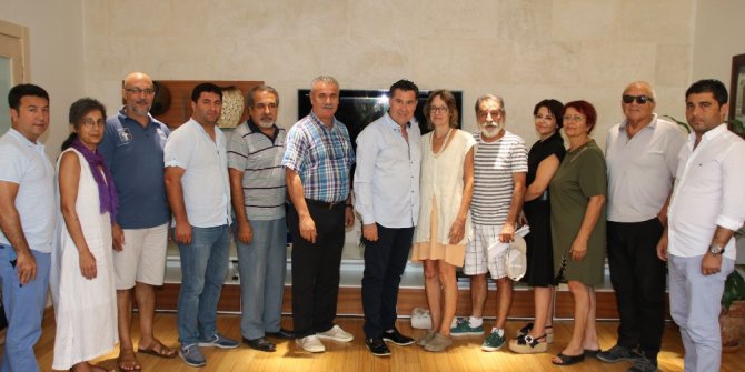 Bodrum Kent Konseyi’nden Başkan Kocadon’a ziyaret