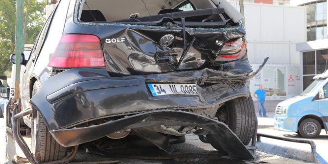 Başkent’te zincirleme kaza: 3 yaralı