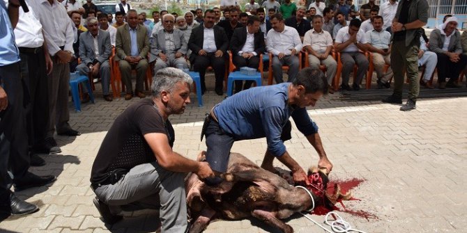 Göl Caminin temeli törenle atıldı