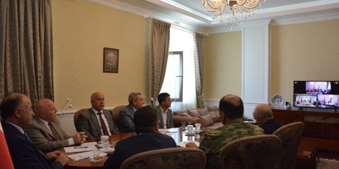 Erzurum’da ‘Spor Güvenlik Toplantısı’ yapıldı