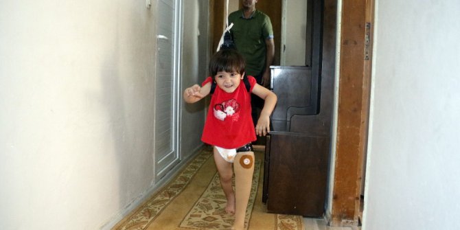 Minik Özge en genç ampute sporcusu olacak