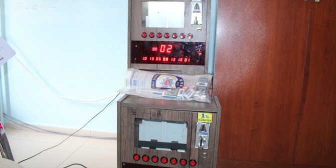 Sigaramatik bulunan iş yerlerine adli işlem yapıldı