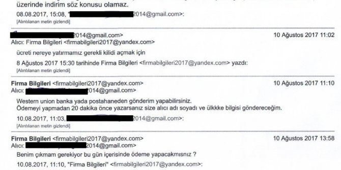Hacker, şifre karşılığı bin 500 Euro talep etti