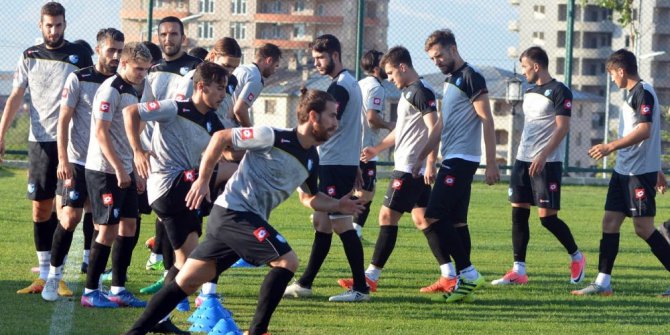 BB. Erzurumspor’da hırslı antrenman