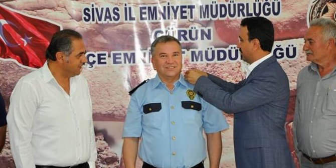 Gürün İlçe Emniyetinde terfi heyecanı