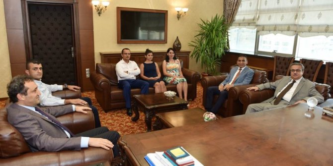 Vali Su’dan, Cumhuriyet Başsavcısı ve Baro Başkanına ziyaret