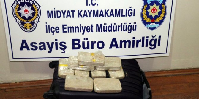 Midyat’ta 4,5 kilogram eroin ele geçirildi