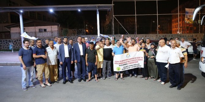 Haliliye belediyesi engellileri gençlik kampına gönderdi