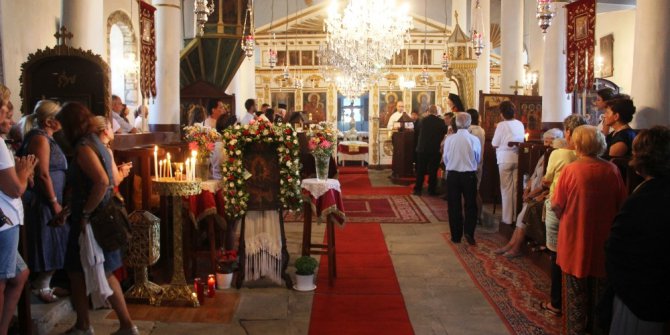 Rumlardan Meryem Ana ayini