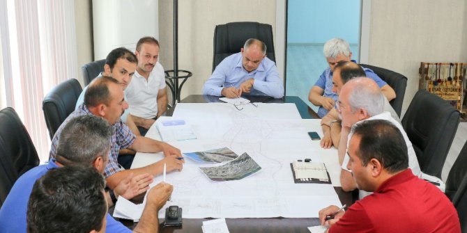 Yahyalı’da doğalgaz çalışmaları değerlendirildi