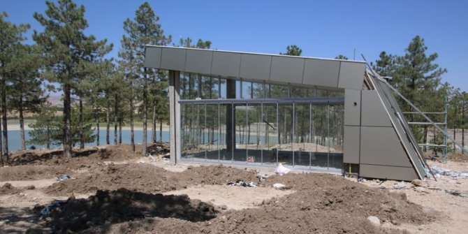 Cip Barajı Mesire Alanının yüzde 60’ı tamamlandı