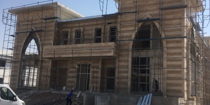 Cihanbeyli’de Oba Beyler Konağı inşaatı sürüyor