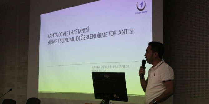 Kahta Devlet Hastanesi çalışanları bir araya geldi