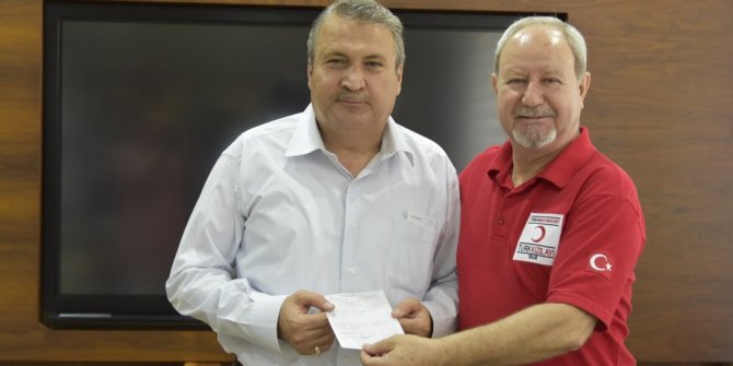 Türk Kızılayından Manisa protokolüne destek ziyareti