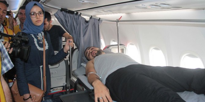 Terör saldırısında yaralanan THY Personeli Türkiye’ye getirildi