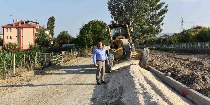Taşköprü Belediyesi asfalt çalışmasına başladı