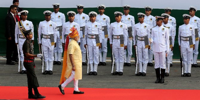 Hindistan bağımsızlığının 70. yılını kutluyor