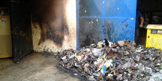 Gaziantep’te ikinci yangın ucuz atlatıldı