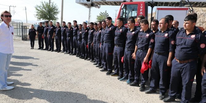 Mardin’de itfaiye personeline eğitim