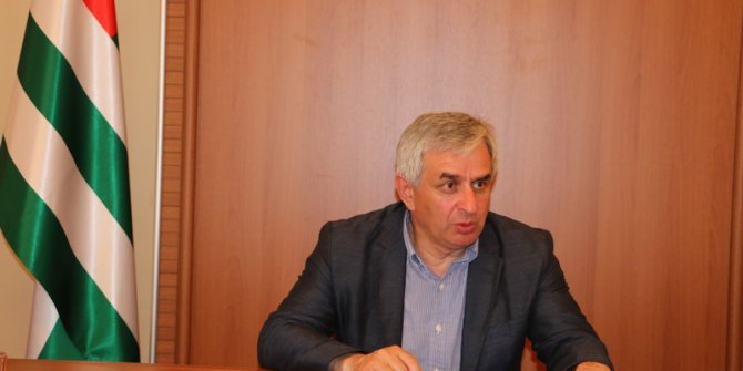 Abhazya Cumhurbaşkanı Hacımba’dan Türkiye’ye teşekkür mesajı