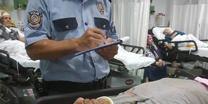 Camiye klima takarken düşüp hastanelik oldu