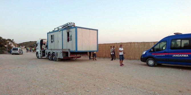 Tatil merkezinde ortalık karıştı, jandarma havaya ateş açtı