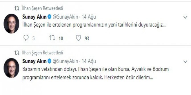 Ünlü sanatçıların konserleri ertelendi