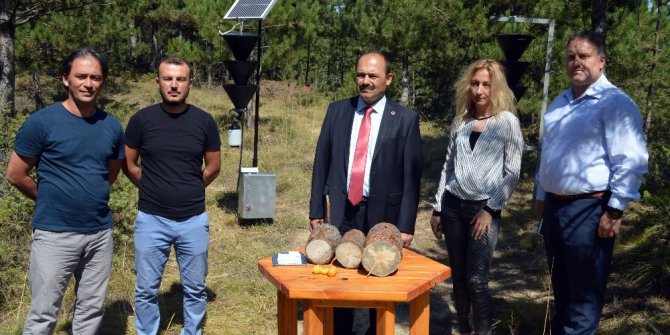 Ormanlardaki zararlı kabuk böceğine karşı elektronik tuzakla mücadele edilecek