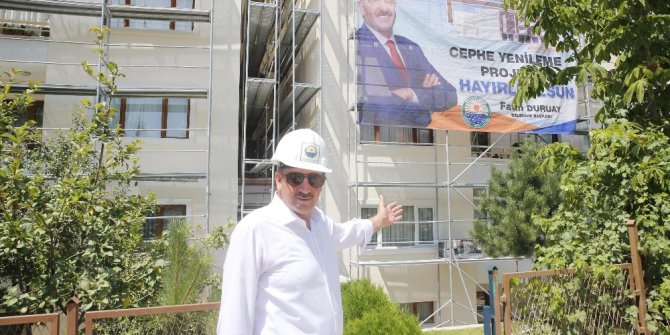 Gölbaşı’nda "6. Etap Cephe Yenileme Projesi" başlatıldı