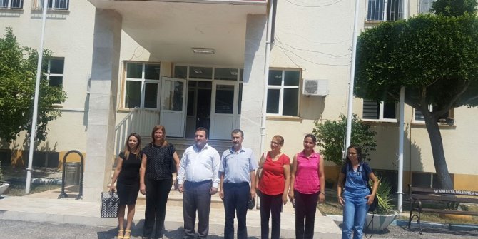 Samandağ belediyesi huzurevi sakinlerinin yanında