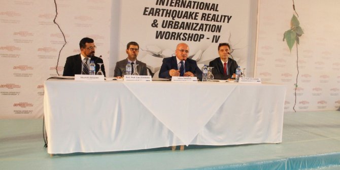 Kocaeli’de Uluslararası Deprem Gerçeği ve Kentleşme Çalıştayı başladı
