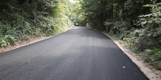 Hendek Kızanlık sıcak asfaltla buluştu