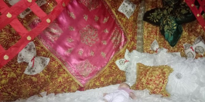 Kütahya’da ’bebeklere doğu yatağı’ geleneği