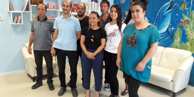 Çocuklar ifadelerini bu odada veriyor