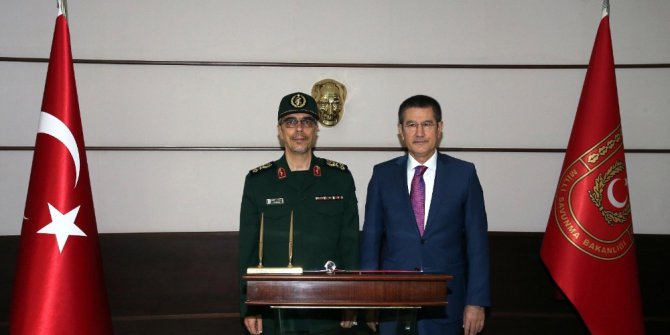Milli Savunma Bakanı Canikli, İran Genelkurmay Başkanı Bagheri ile görüştü
