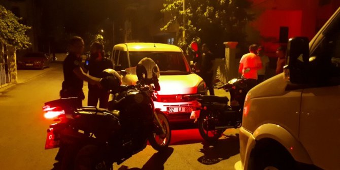 Kayınvalidesi ile baldızını döven Suriyeli şahsa polis müdahale etti