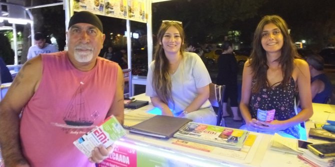 Burhaniye’de tekne turları ilgi gördü