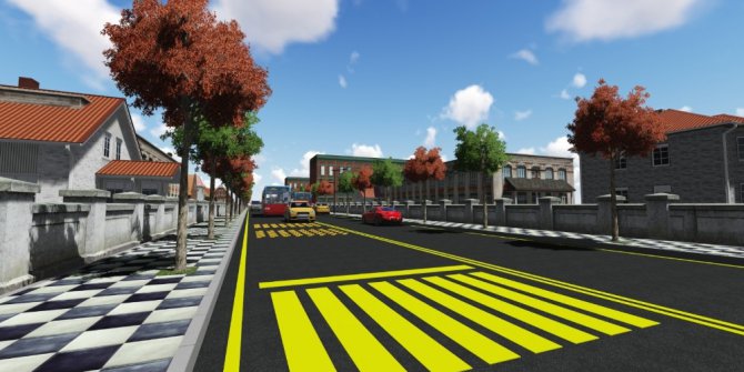 Veteriner Caddesi yeni çehresine kavuşuyor