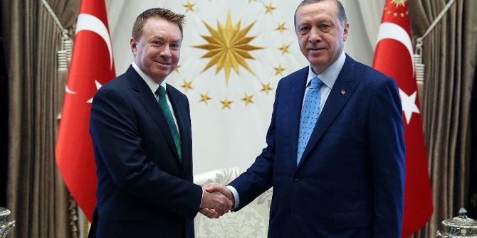 Cumhurbaşkanı Erdoğan, Avustralya Büyükelçisi Brown’u kabul etti