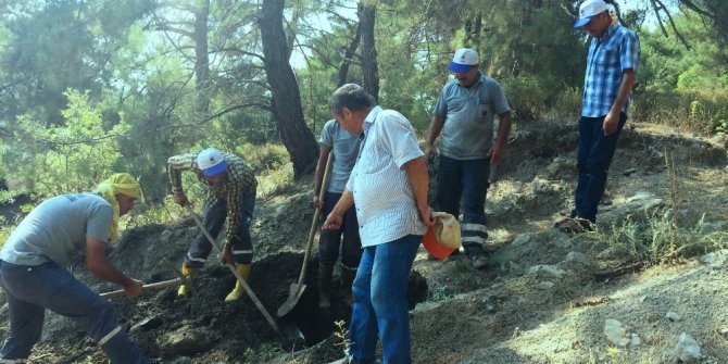 Demirci Mahallesi sulama alanına kavuşuyor