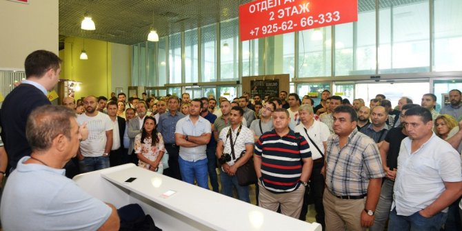 Bursalı firmalar Moskova Türk Ticaret Merkezi’ni inceledi