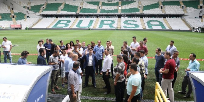 Maçlarda görev yapan özel güvenlikçiler eğitildi