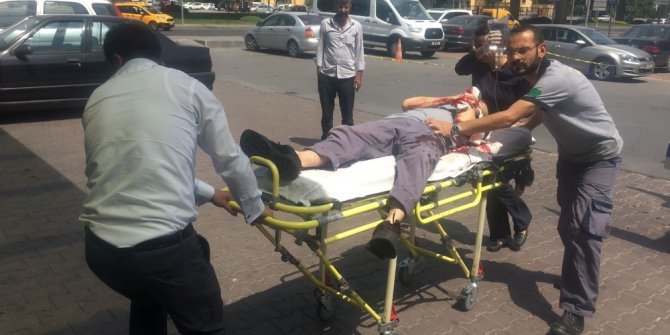 Kolunu makineye kaptıran işçi yaralandı